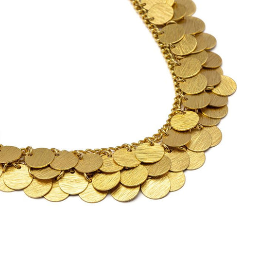 Multi coin necklace 