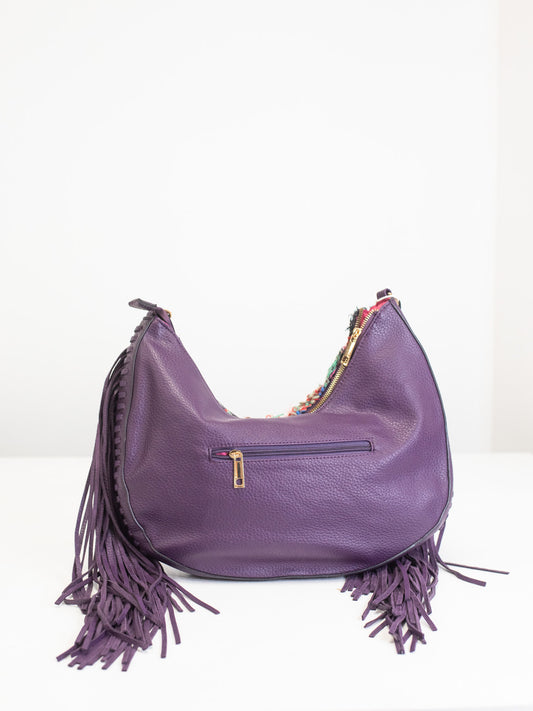 Borsa frappe viola