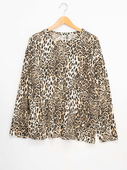 Maglietta maculata manica lunga