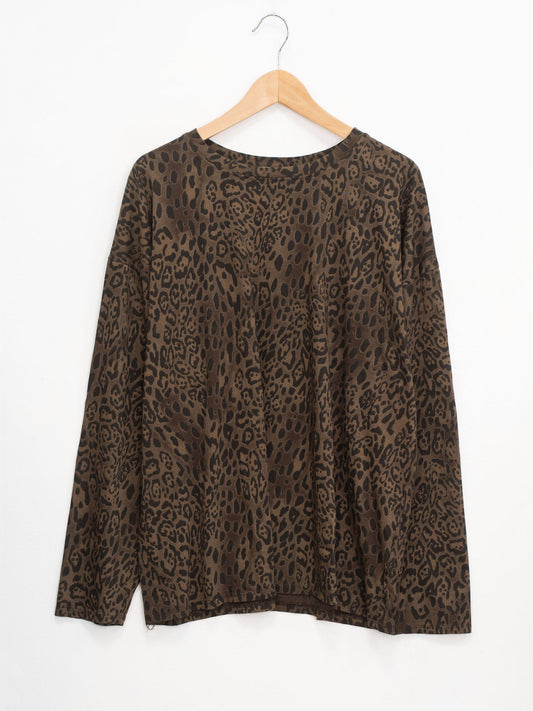 Maglietta maculata manica lunga