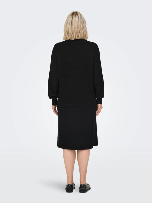 Abito maglia scollo V