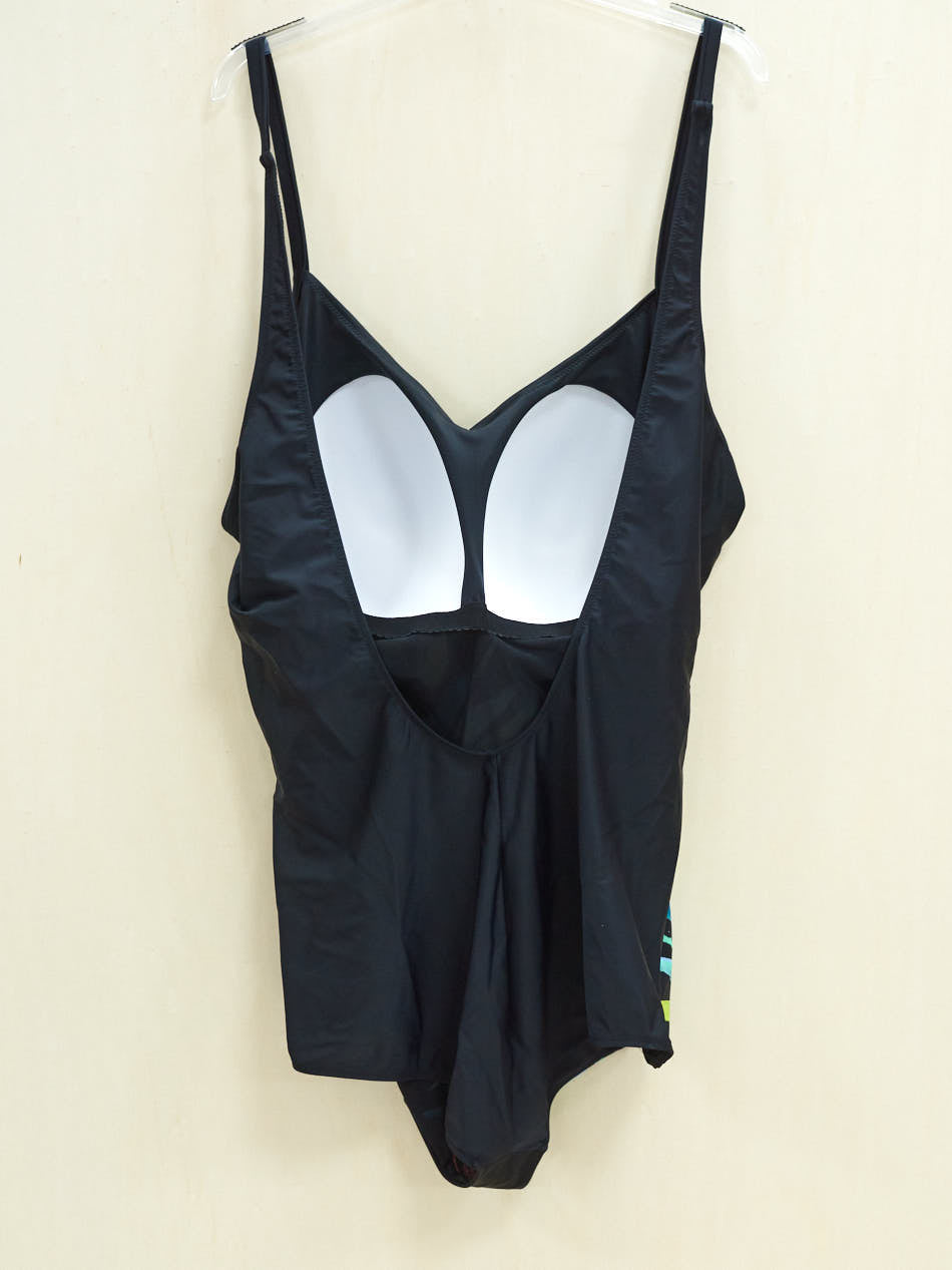 Curvy onepiece palm swimsuit