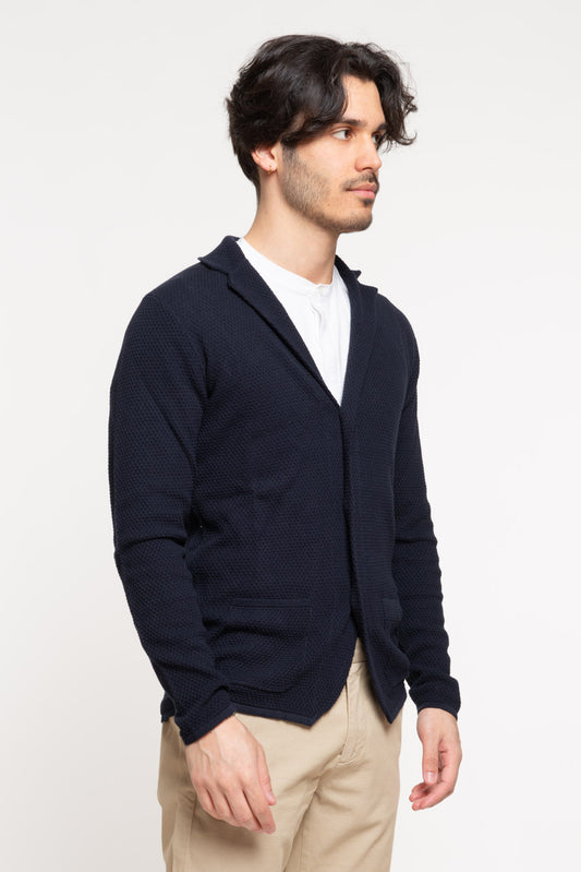Blazer type jacket in cotton