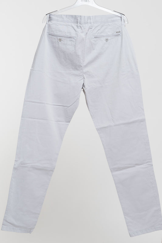 Gray chino trousers